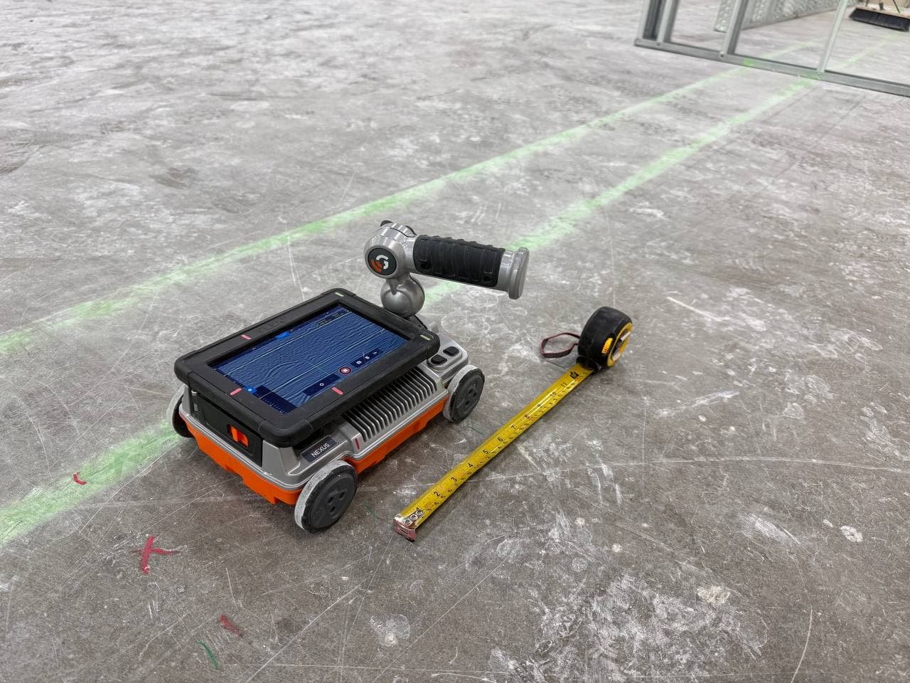 GPR concrete scanning