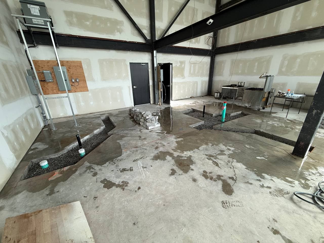 concrete slab cutting