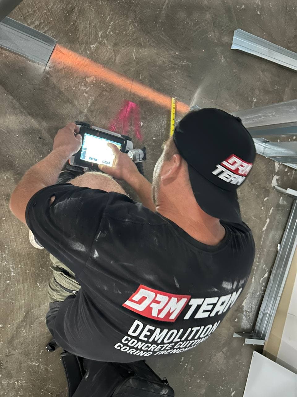 gpr scanning concrete