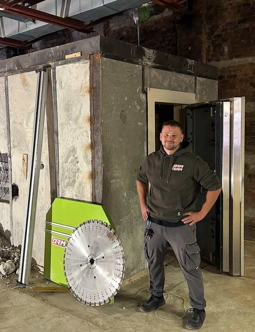 Bank vault demolition services