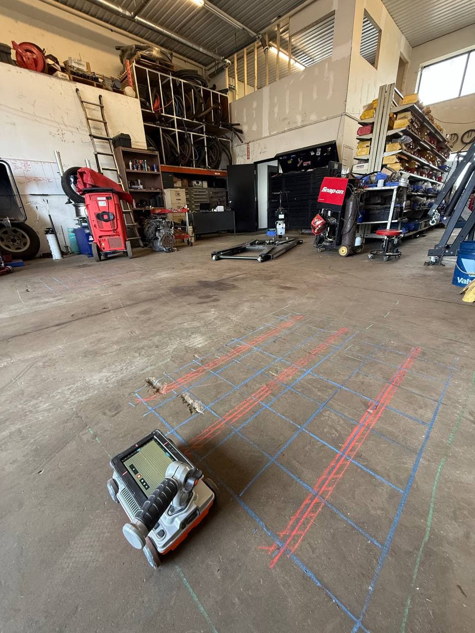GPR scanning